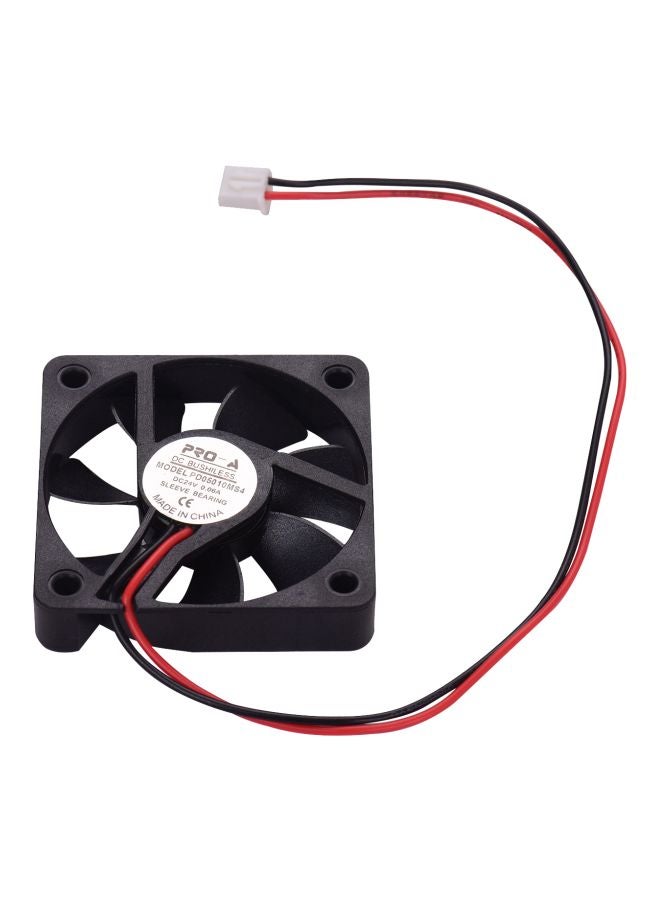 Cooling Fan With Sleeve Bearing Black - Image 1