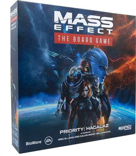 Modiphius Mass Effect Priority Hagalaz The Board Game Cooperative StoryDriven Experience Strategy Game for Teens Adults Ages 14 14 Players 4590 Minute Playtime - Image 1