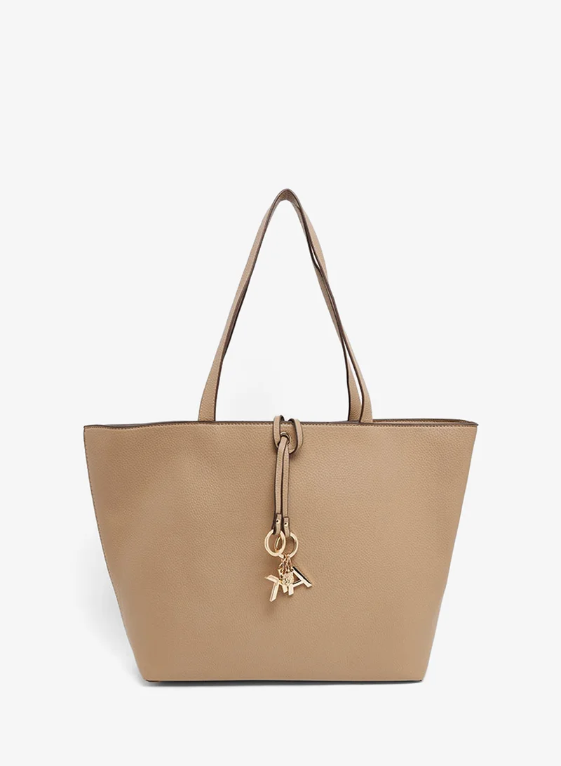 ANNE KLEIN  Anne Klein Monogram Charm Tote Bag With Pouch for Women | Best Price UAE