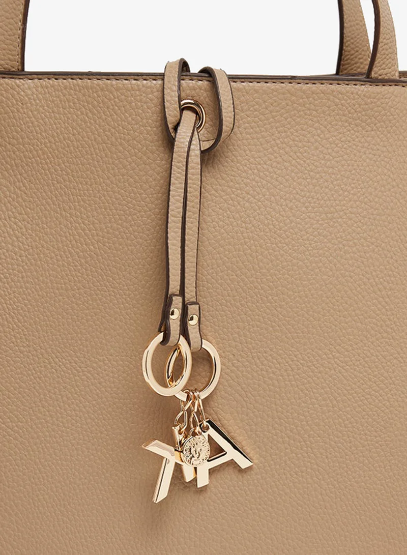 ANNE KLEIN  Anne Klein Monogram Charm Tote Bag With Pouch for Women | Best Price UAE