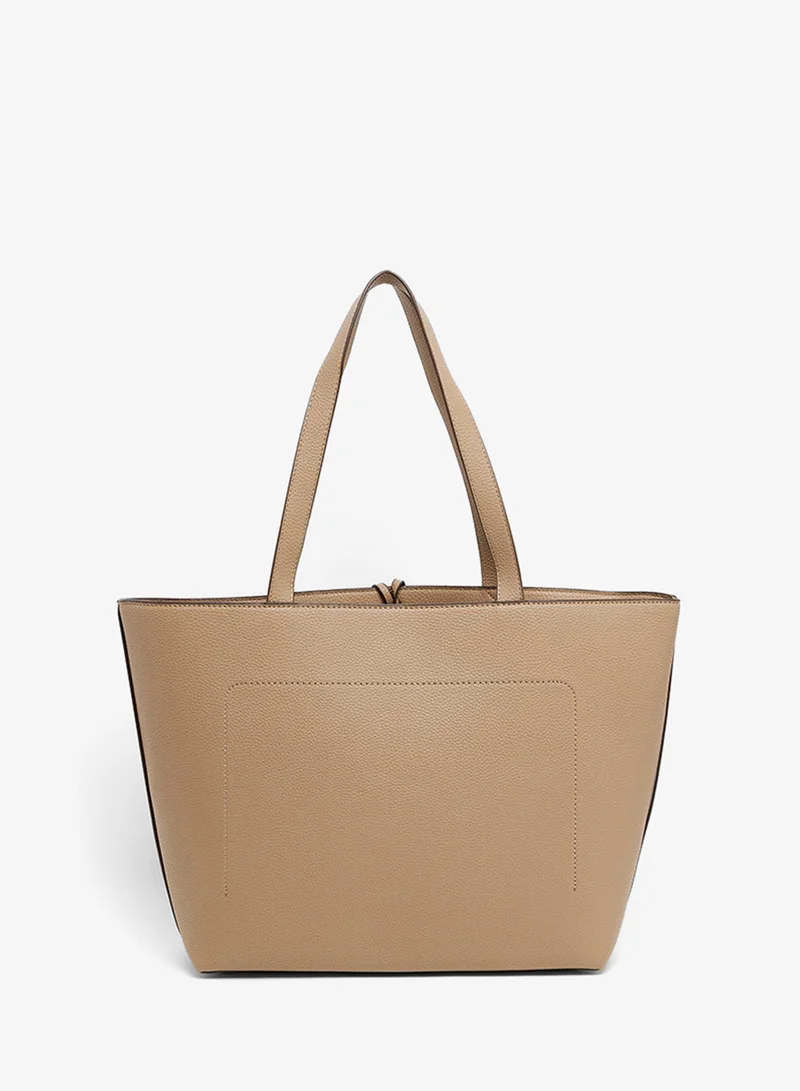 ANNE KLEIN  Anne Klein Monogram Charm Tote Bag With Pouch for Women | Best Price UAE