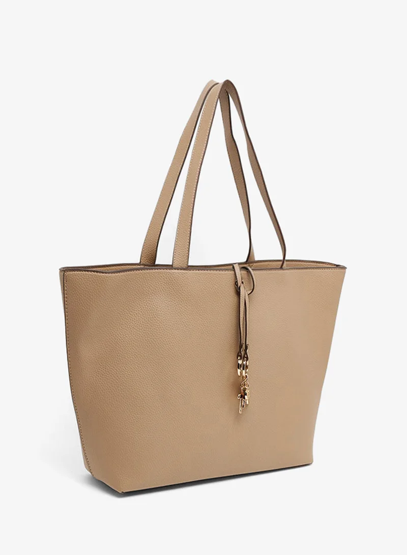 ANNE KLEIN  Anne Klein Monogram Charm Tote Bag With Pouch for Women | Best Price UAE