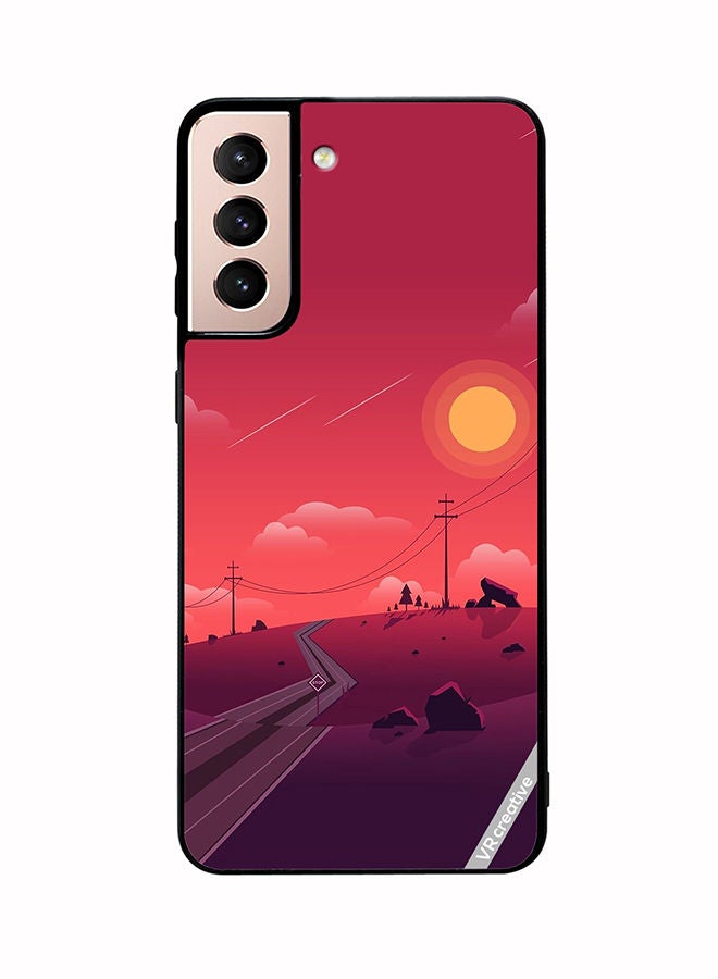 VR CREATIVE Protective Case Cover For Samsung Galaxy S21 5G Nature Design Multicolour - Image 1