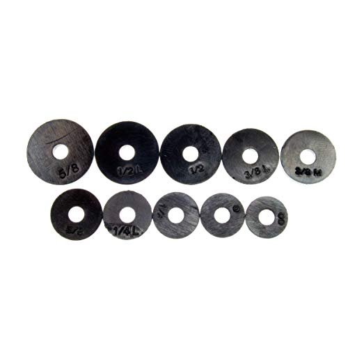 DANCO Assorted Flat Washer PRO Set, Black, 100-Piece (34441) - Image 4