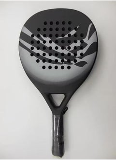 روك بو ماسي الشكل كامل ألياف الكربون مضرب تنس Padel مع غطاء حقيبة  - Image 1