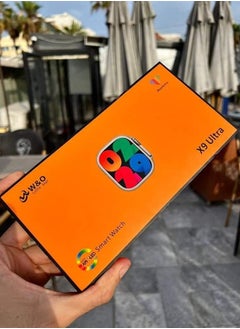 ماركة غير محددة ساعة ذكية X9 Ultra الجيل الثامن شاشه Amoled 2.02 بوصه IPS NFC Bluetooth V5 شاحن لاسلكي IP67 مقاوم للماء - ذهبي  - Image 2