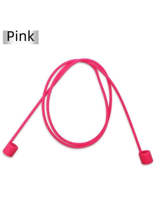 Anti-loss Silicone Magnetic Absorption Earphone Lanyard Wireless Bluetooth Headset Accessories Suitable For Airpods-Color:70cm Headphones Anti-lost Rope Bare-Model:Purple - Image 3