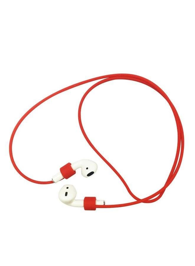 Anti-loss Silicone Magnetic Absorption Earphone Lanyard Wireless Bluetooth Headset Accessories Suitable For Airpods-Color:70cm Headphones Anti-lost Rope Bare-Model:Purple - Image 4