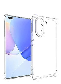 STAUD Nova 10 Pro 4G Case Slim Drop Proof Phone Cover 【Protect from Drop/Scratch/Fingerprint】 Clear Acrylic Back TPU Bumper Thin Protective Protection  - Image 1