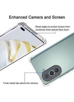 STAUD Nova 10 Pro 4G Case Slim Drop Proof Phone Cover 【Protect from Drop/Scratch/Fingerprint】 Clear Acrylic Back TPU Bumper Thin Protective Protection  - Image 5