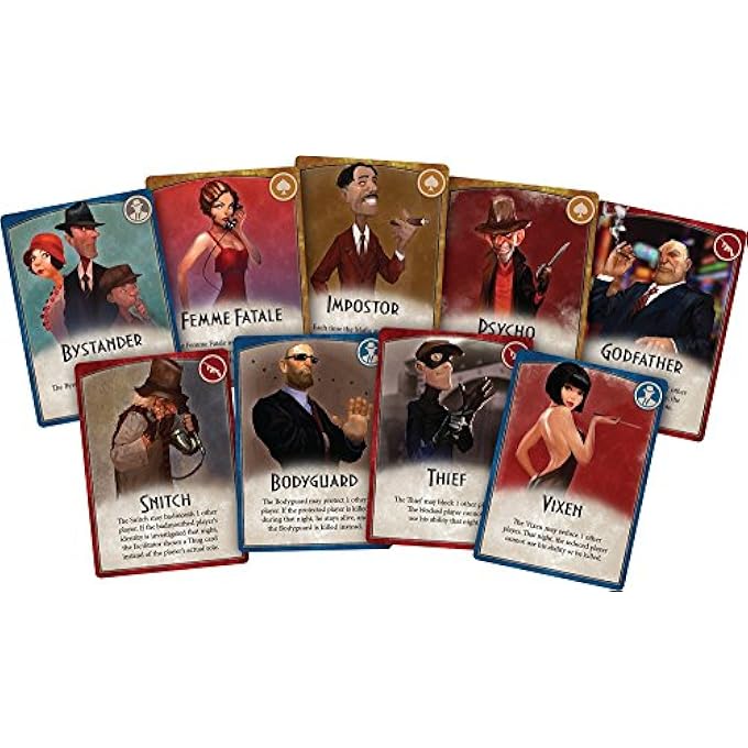 Fantasy Flight Games Mafia: Vendetta Social Game (17 Players, 13+) - Image 3
