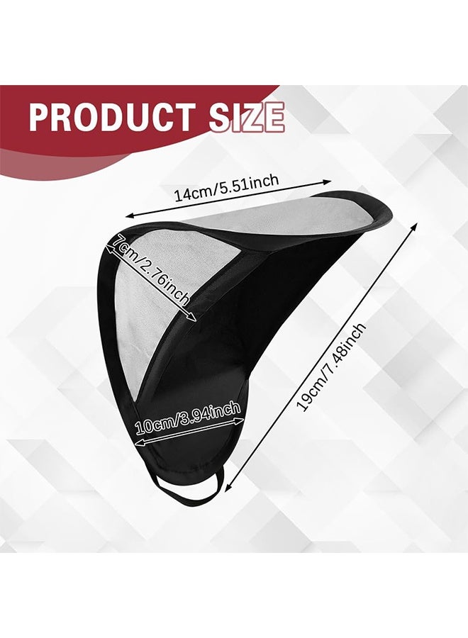 واي جيه السيارة الهاتف الذكي غطاء الشمس حامل الهاتف الذكي غطاء الشمس حجب ضوء الشمس حجب الشمس بشكل درامي يقلل الانعكاس يحسن الرؤية هاتف ذكي قابل للطي مظلة الشمس تمنع سخونة الهواتف الخلوية الزائدة - Image 2