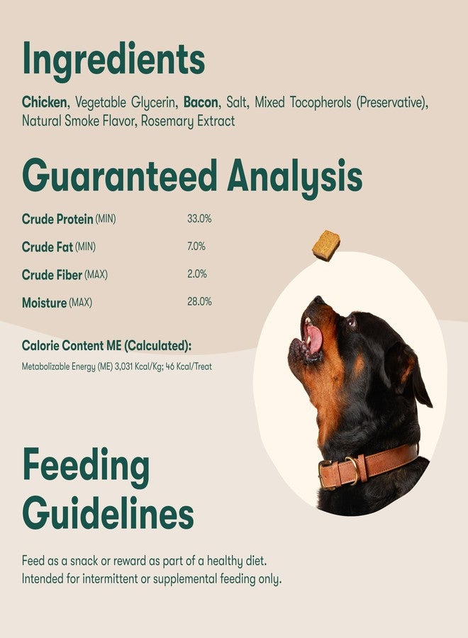 Jinx Chicken & Bacon Layers Jerky Dog Treats - Crunchy, All Natural Dog Jerky Treats with Cage-Free Chicken & Bacon - Pet Products for All Dogs (Puppies, Adults & Seniors) - 15oz - Image 3