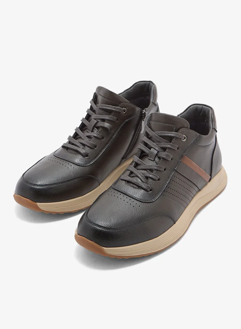 روبرت وود سنيكرز كاجوال أنيق عالي الرقبة