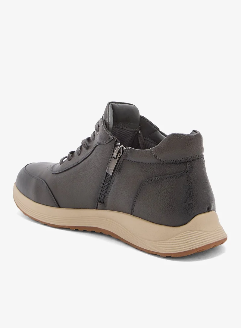 روبرت وود سنيكرز كاجوال أنيق عالي الرقبة