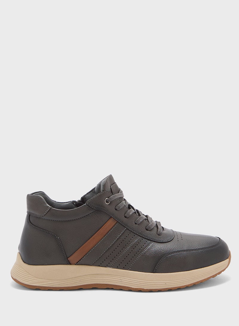 Robert Wood Smart Casual High Top Sneakers  - Image 1