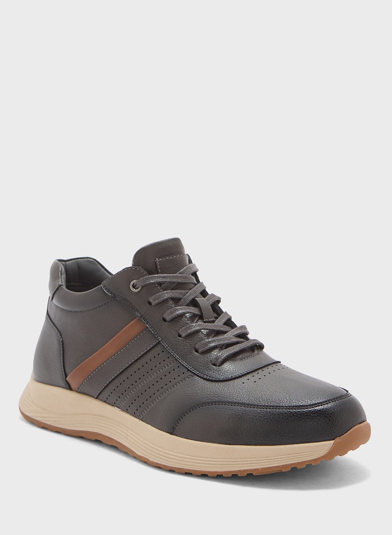 Robert Wood Smart Casual High Top Sneakers  - Image 2