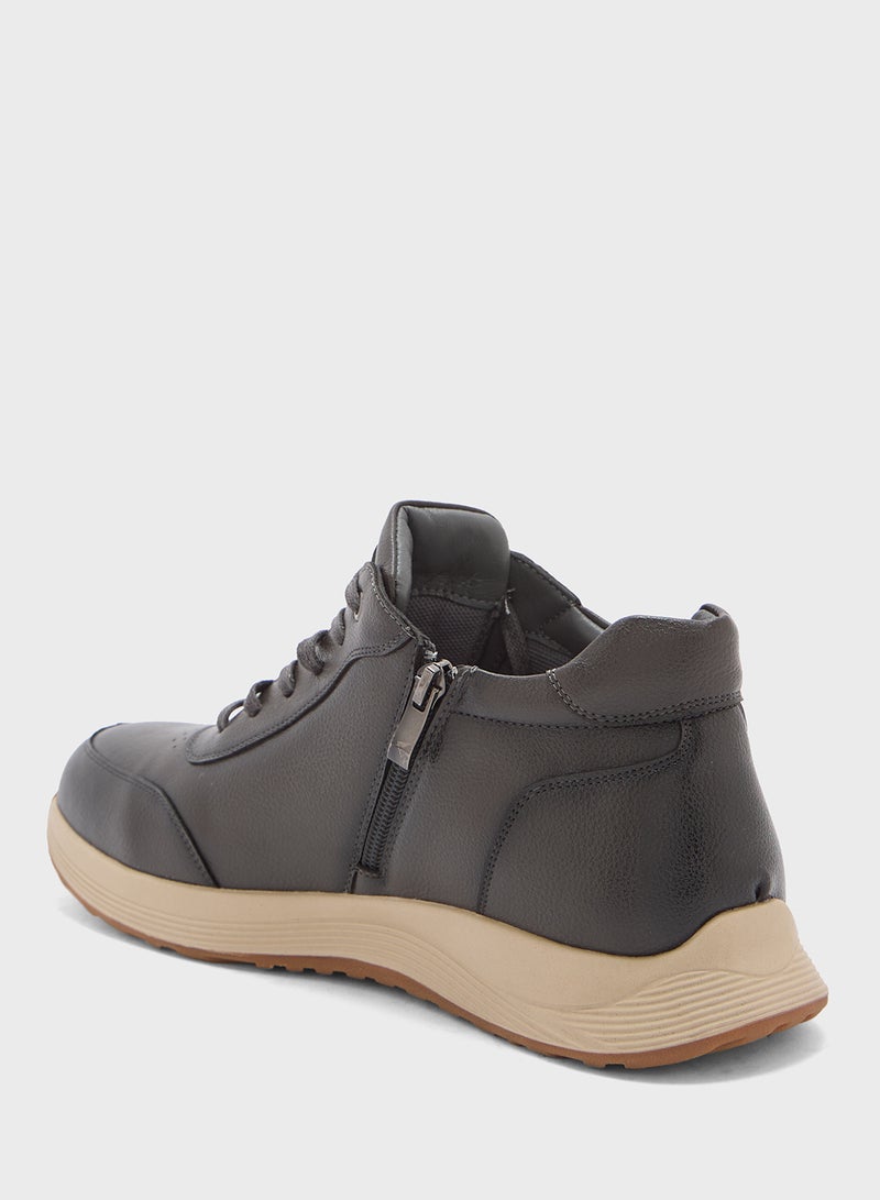 Robert Wood Smart Casual High Top Sneakers  - Image 3