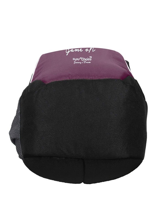 RIGHT CHOICE causal sport dayckpack football printed college bag laptop backpack pithu riding bagpack (Purple) - Image 5