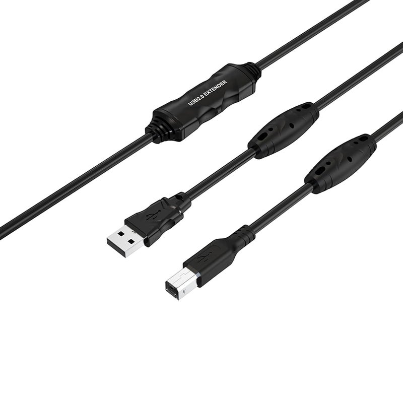 Signals Amplified USB2.0 Repeaters Cable 10m for Long Distance Printing Scanning and Plotting Device Stability Printer Extension Cable - Image 5