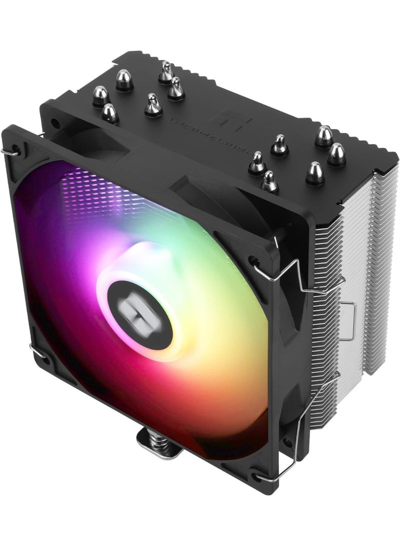 Thermalright cpu cooler ARGB am5 Burst Assassin 120 SE ARGB CPU Cooler, 6 Heat Pipes Heatsink Cooler, 12cm PWM Fan CPU Air Cooler, AGHP Technology, for Intel LGA1851/1700/115X/1200，AMD  AM5 AM4 - Image 1