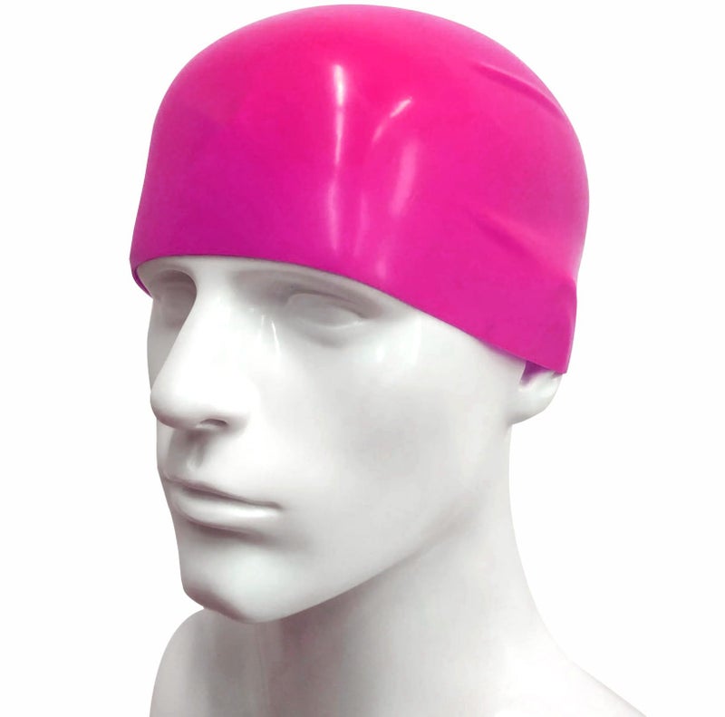Protoner Silicone Swimming Cap, Unisex, Multi-Colour, One Size Fits All (Purple) - Image 5