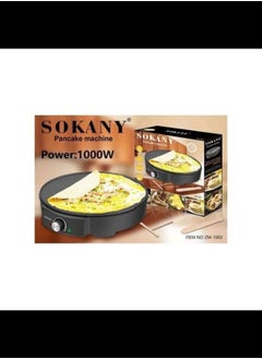 sokany SOKANY 1000W Electric Crepe Maker for Pancakes Eggs & Tortillas 12" Nonstick Grill Pan Includes Batter Spreader & Wooden Spatula Adjustable Temperature Control Easy Clean  - Image 2