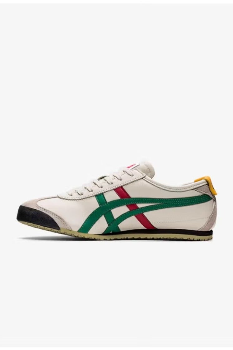 Onitsuka Tiger Mexico 66 Athlesiure Sneakers Beige/Green-Red - Image 4