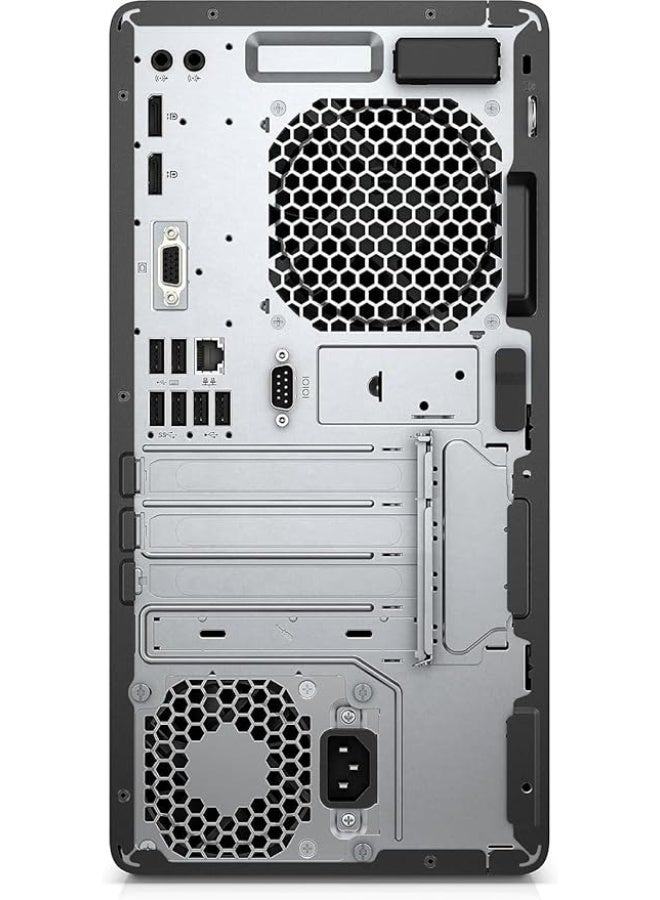 HP Renewed - ProDesk 600 G3 Mini Tower PC , Intel Core i7-7700 , Ram 8GB DDR4 , 128GB SSD M.2 NVMe + 500 GB HDD , Intel HD Graphics 630 Black - Image 3