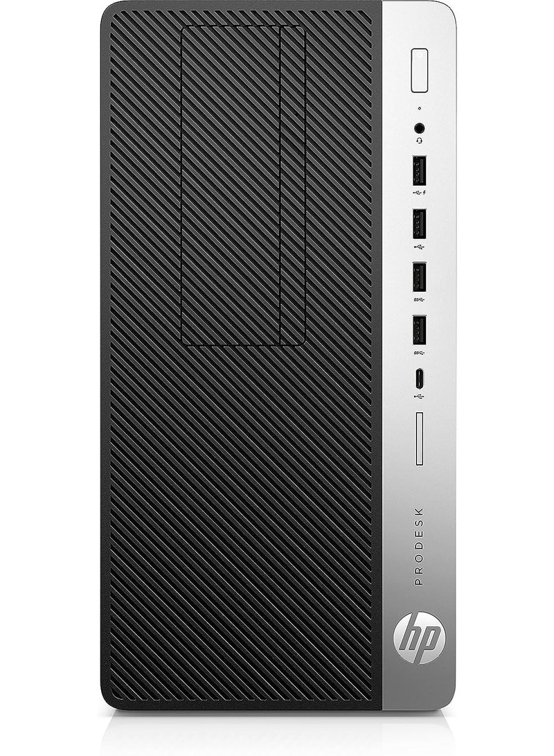 HP Renewed - ProDesk 600 G3 Mini Tower PC , Intel Core i7-7700 , Ram 8GB DDR4 , 128GB SSD M.2 NVMe + 500 GB HDD , Intel HD Graphics 630 Black - Image 1