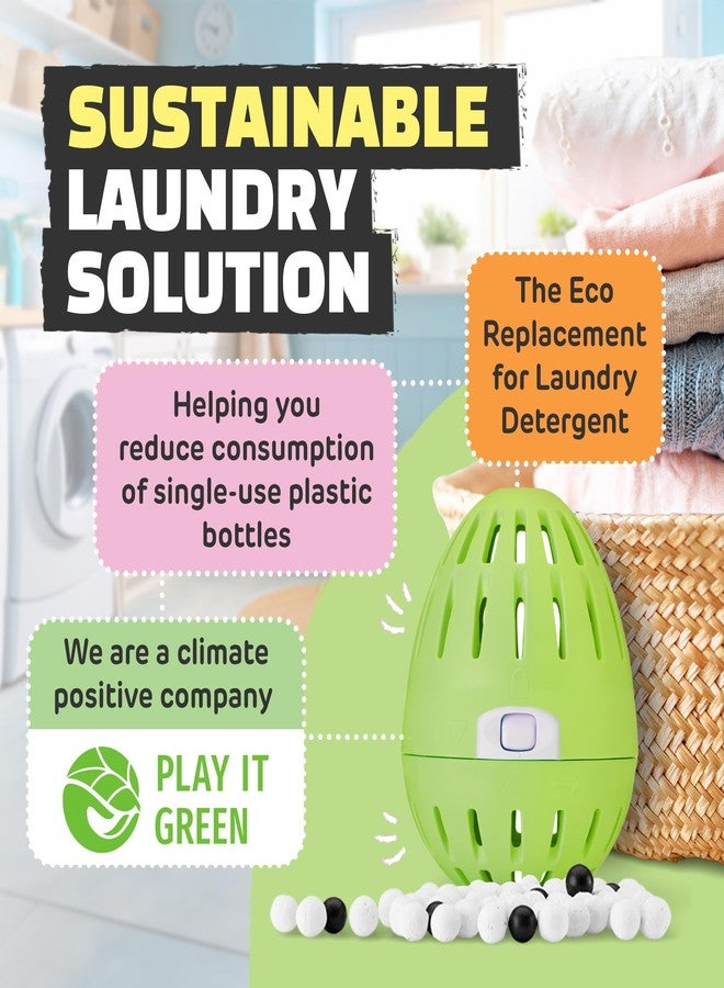 Ecoegg Laundry Egg | Detergent & Fabric Conditioner Replacement | Non bio, no enzymes, phosphates, bleach (Jasmine) - Image 4