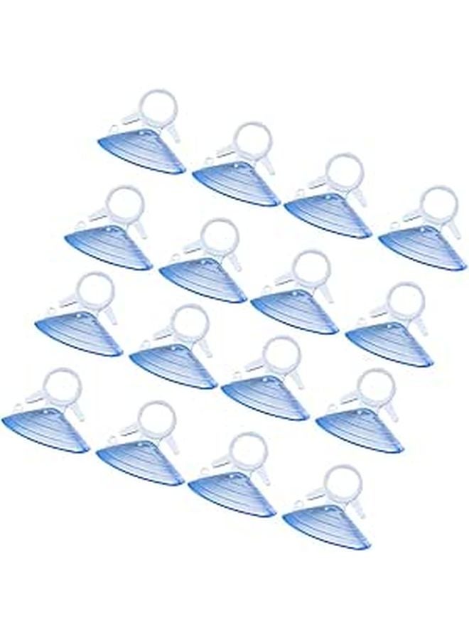 50 Pcs Transparent PVC Car Sunshade Suction Cup Set Windshield Curtain Holder Easy Install - Image 1