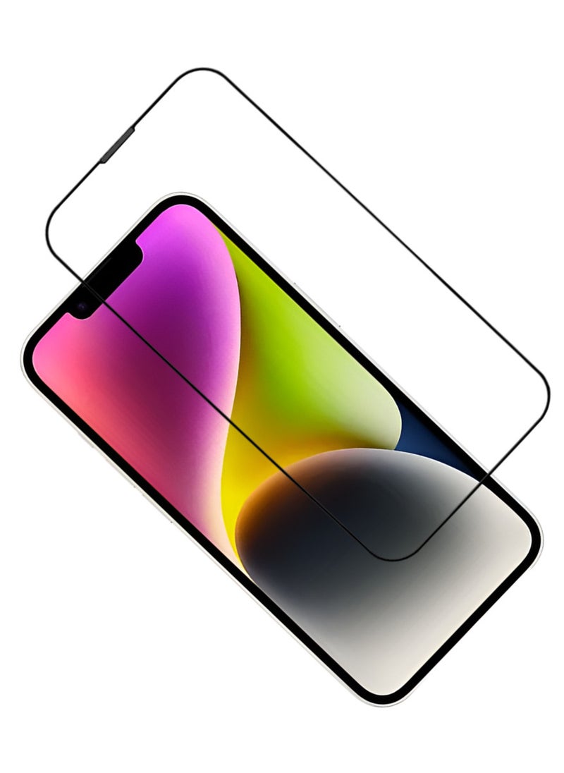 ACLIX Antistatic ESD Dustproof Premium Quality High Definition Tempered Glass Screen Protector Designed For  iPhone 14 Plus - Image 1