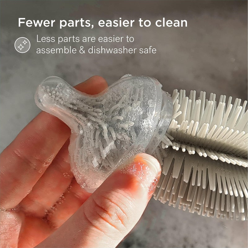 Smilo Baby Bottle Set with Stage 0 Slow Flow Anti Colic Nipple, 10 Oz / 300 ml Capacity, 3X Pack of Anti Colic Baby Bottles 0-3 Months - Green - Image 5