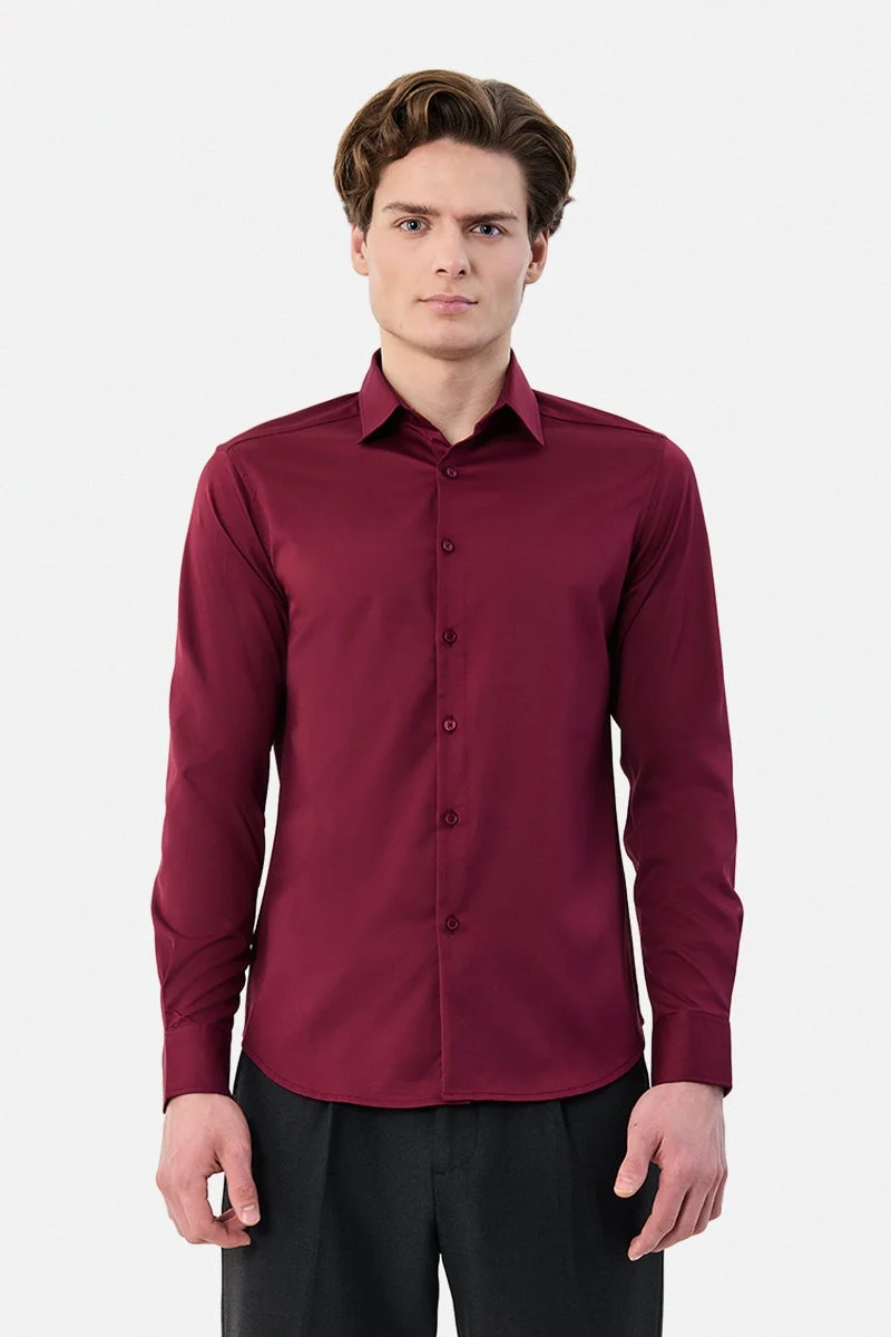 SNITCH Slim Fit Stretch Shirt