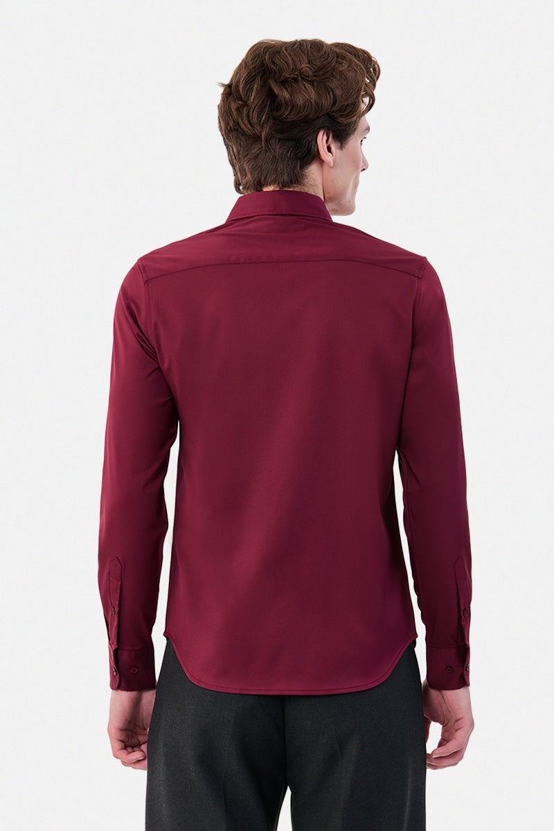SNITCH Slim Fit Stretch Shirt - Image 5