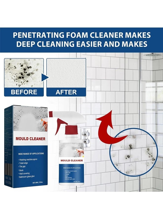 Beauenty Mould Cleaner Spray, Powerful Multi-purpose Foam Cleaner, Mould Cleaner Foam Spray, Spray Cleaner For Household Kitchen, Bathroom, Wall - Image 2
