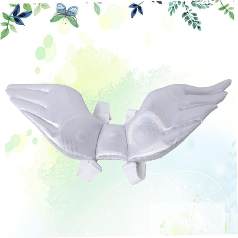 Halloween Angel Wings Pet Costume For Cats Easy Wear Cosplay Outfit Black - Image 5