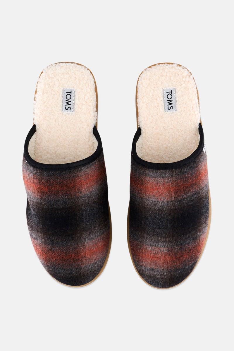 TOMS Men Harbor Slip On Slippers, Red - Image 3