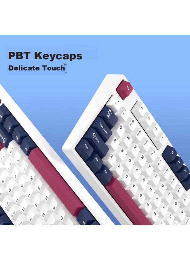 Ikbc Z108 Rose Knight Wireless Mechanical Keyboard For Gaming And Office Use, 108-key Rgb Backlit Red Switch - Image 2