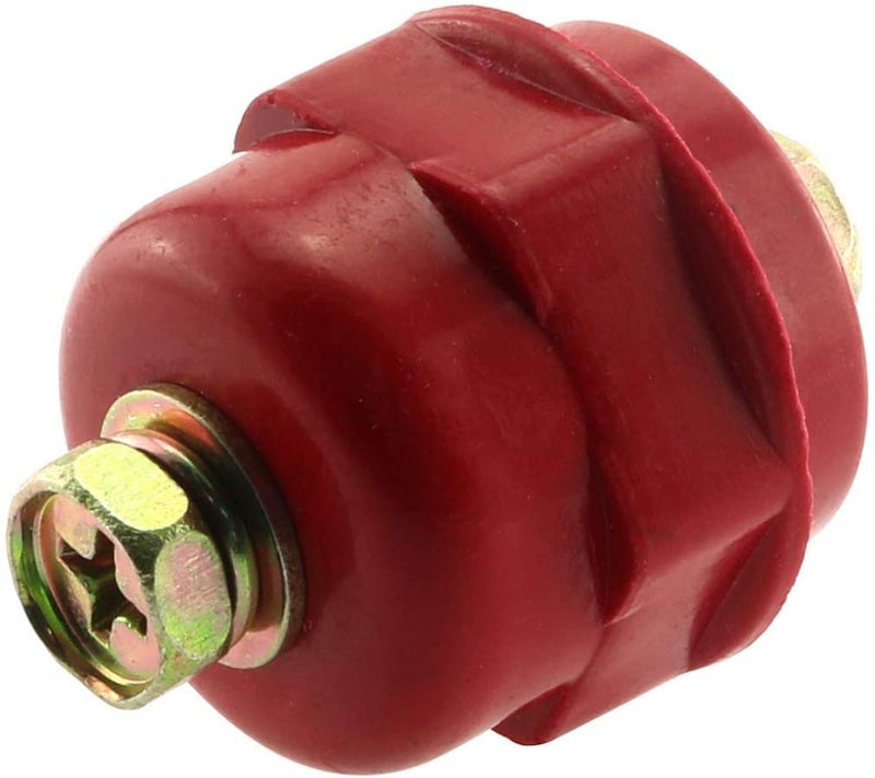 SQXBK Busbar Insulator 5PCS Red Resin SM-25 M6 Polyester Standoff Insulators with Screw - Image 5