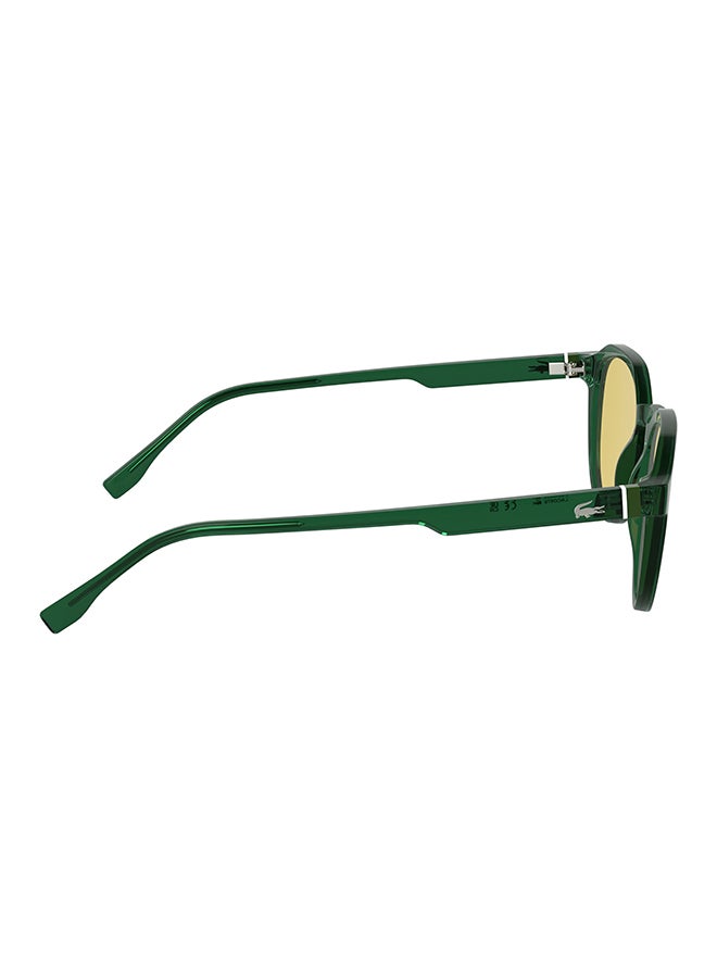 LACOSTE Full Rim Injected Lacoste Suns L6052S N 5121 (301) Transparent Green - Image 5