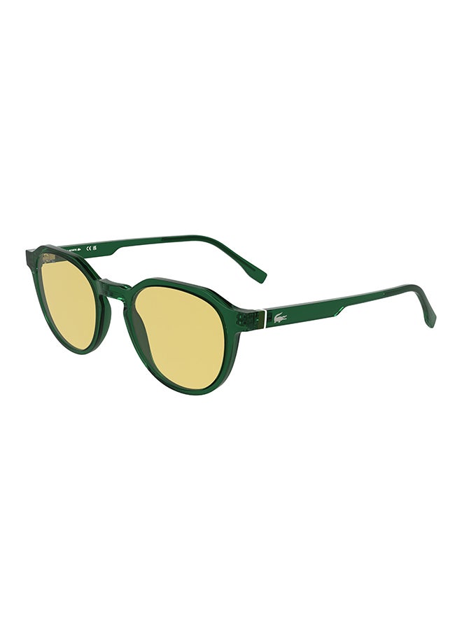 LACOSTE Full Rim Injected Lacoste Suns L6052S N 5121 (301) Transparent Green - Image 1