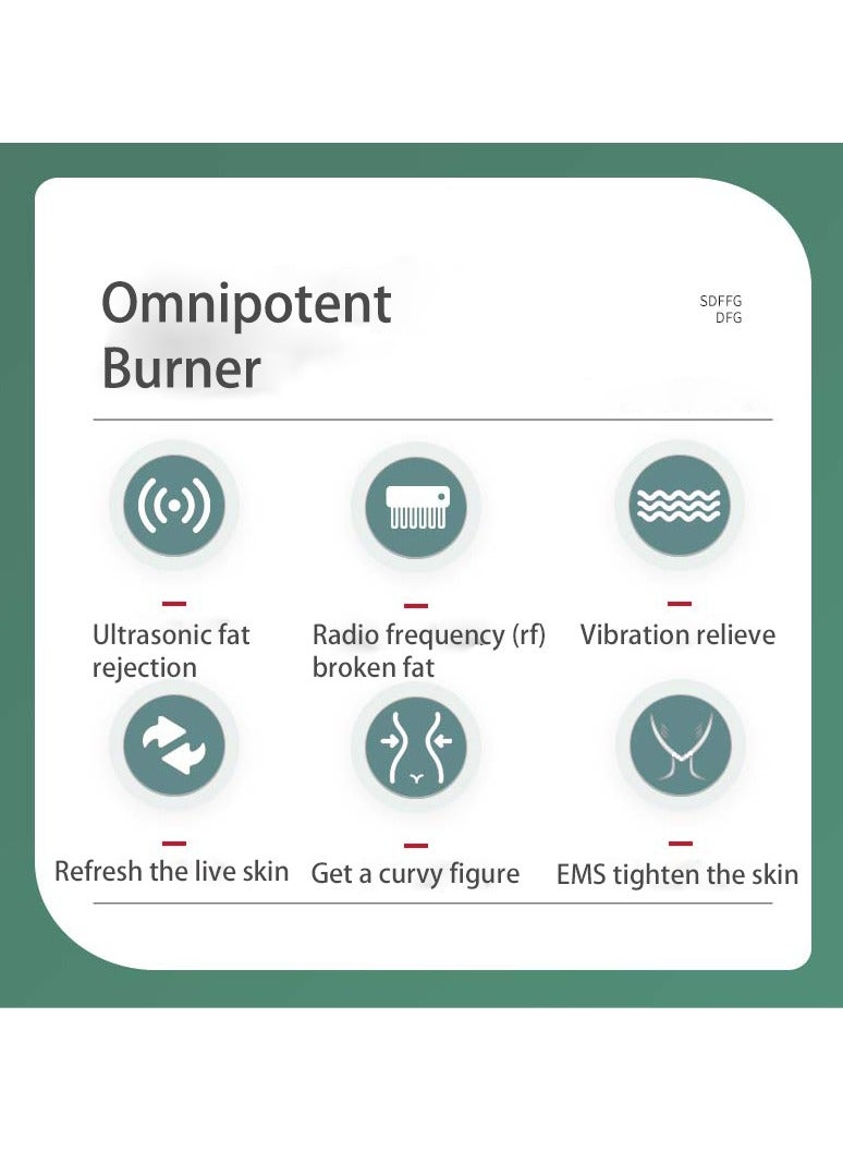 general Ultrasonic Shaping Body Massage Instrument Household Lifting and Firming Beauty Instrument Weight Loss Instrument Material Fat Blast Instrument - Image 3