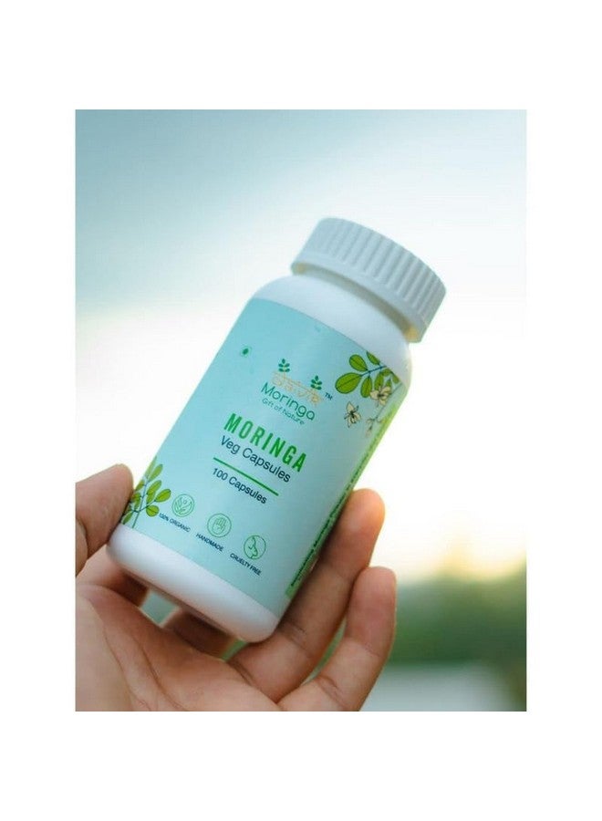 DAIVIK MORINGA GIFT OF NATURE Daivik Moringa Veg Capsules | 100 Capsules | Superfood Supplement for Immunity, Antioxidants & Nutrition - Image 4