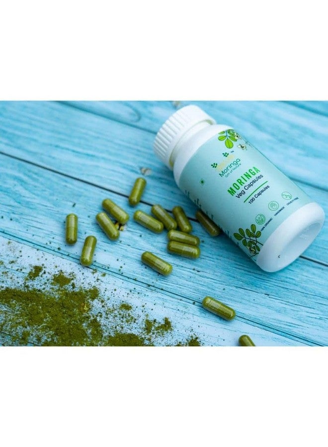 DAIVIK MORINGA GIFT OF NATURE Daivik Moringa Veg Capsules | 100 Capsules | Superfood Supplement for Immunity, Antioxidants & Nutrition - Image 5