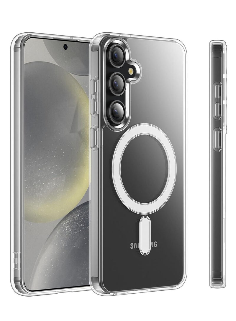 Samsung Galaxy S24 Plus Case Cover Clear Support Wireless Charging Non-Yellowing Transparent Case Designed for S24 Plus 5G 6.7-inch - Image 3