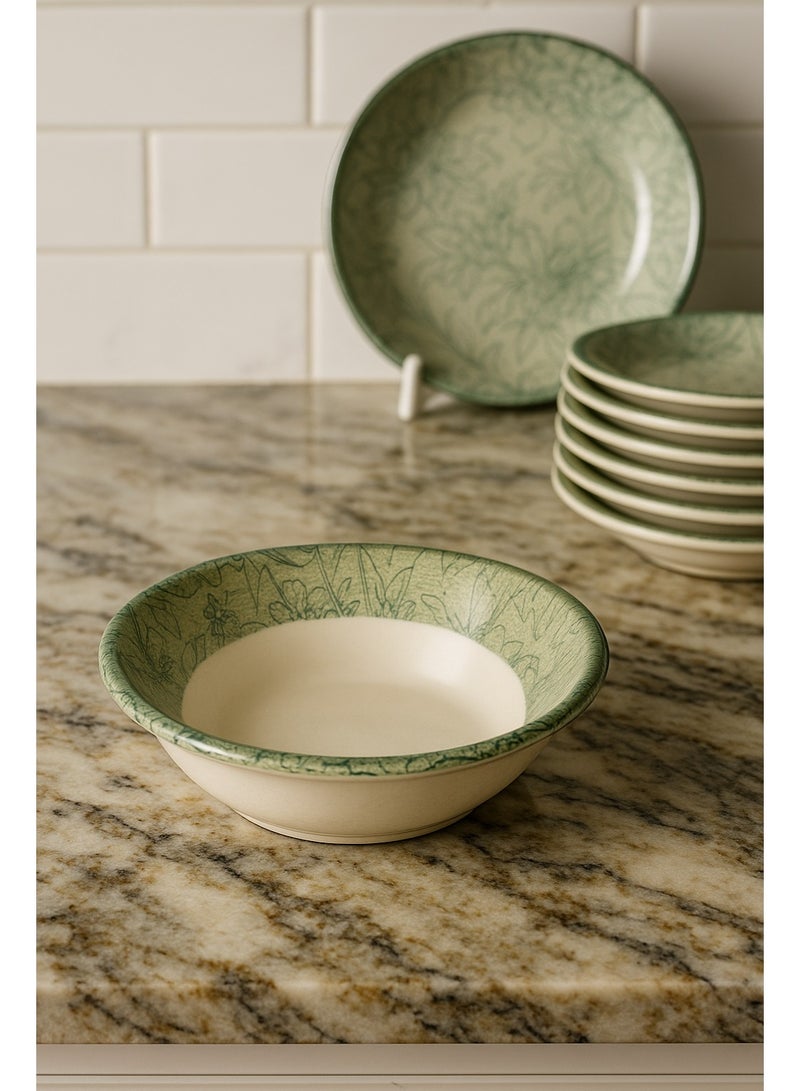 أوزو طقم صحون فاخر  بورسلان تركي  مكون من 36 قطعه مناسب ل 6 اشخاص - Image 4