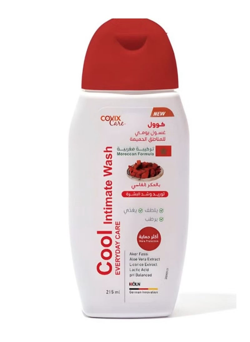 covix Cool Intimate Wash With Aker Fassi - 215 ml