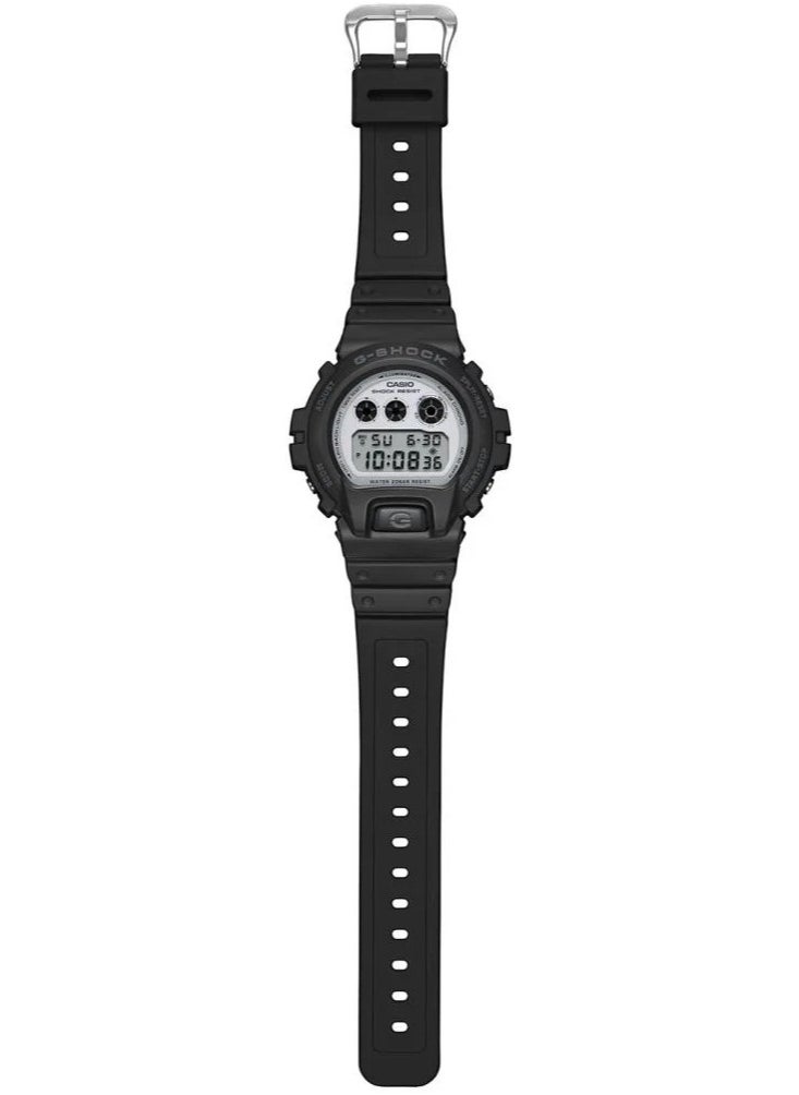 G-SHOCK Men's Watch Digital Black and Brilliant White - DW-6900WD-1DR  - Image 2
